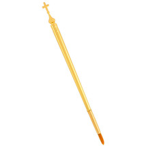 Gold Plated Russian Style Orthodox Anointing Brush Holy Myrrh Oil Striuc... - €13,76 EUR+