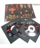 Diablo II PC Game Discs 1 2 3 video game &amp; expansion set manual cd-rom w... - $15.00