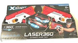 2019 Zuru X-Shot Laser 360° Ultimate Laser Tag Game Red White #36280 New  - £29.52 GBP