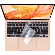 Keyboard Cover Premium Ultra Thin Compatible For 2021 2020 Macbook Air 13 Inch M - £12.58 GBP