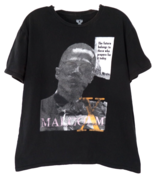 Malcolm X Mens XL TShirt &quot;The Future Belongs To Those Who Prepare For It... - €13,51 EUR