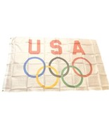 USA United States Olympics Flag Banner 3x5FT US Sports Man Cave Garage W... - $20.57 CAD