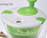 New 5qt. Cuisinart Large Spin Stop Salad Spinner- Wash, Spin &amp; Dry Salad... - $23.74