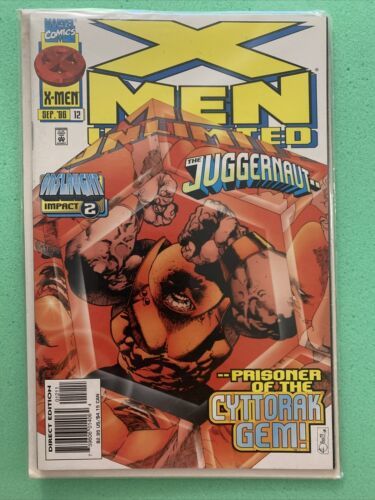 Primary image for X-Men Unlimited Juggernaut Sep. 1996 Onslaught Impact 2 Marvel Comics Comic Book