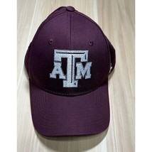 Zephyr Z-Fit Sz M/L Texas A&amp;M Aggies TAMU Cap Hat Maroon Gig ‘Em EUC - $14.46