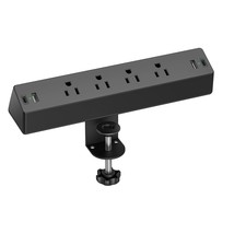 Desk Clamp Power Strip, 1875W Surge Protectors With 2 Usb A, 2 Usb C Por... - £42.99 GBP