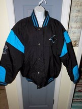 Carolina Panthers Jacket Vintage Coat Nutmeg Mills By Campri Classic NFC Size M - £65.78 GBP