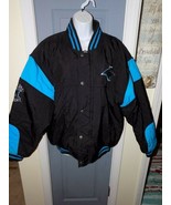 Carolina Panthers Jacket Vintage Coat Nutmeg Mills By Campri Classic NFC... - £66.90 GBP