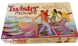 2003 “Twister Moves” Milton Bradley Game 3 CDs With 2000 Era Dance Music... - $32.71