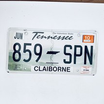 2010 United States Tennessee Claiborne County Passenger License Plate 85... - £14.78 GBP