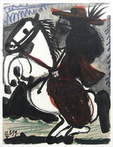 Pablo Picasso Cavalier, 1959 - £316.54 GBP
