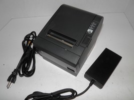  Epson M129C TM-T88III Thermal POS Receipt Printer Serial Printer w Power  - £71.00 GBP