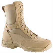 Danner Rough-Out Hot Weather 8&quot;  Women&#39;s Tan Combat Boots 5M Medium TFX Soles - £51.40 GBP
