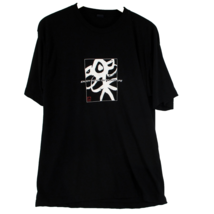 Montbell T Shirt Men Large Black Short Sleeve Enjoy Your Outdoor Life Japan - $29.68