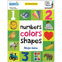 Briarpatch | First 100 Numbers Shapes Bingo Game, Ages 2+ - £19.75 GBP