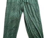 AnyBody Green Print Pajama Pants Women&#39;s Size XL - $18.99