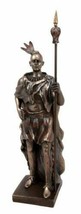 Indian Warrior with Traditional Costume and Weapon Collectible Figurine 9&quot; Tall - £35.71 GBP