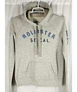 Hollister Pullover Hoodie - Youth Medium - Gray / Grey - EXCELLENT !! - £11.84 GBP