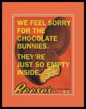 2008 Reese&#39;s Peanut Butter Eggs Framed 11x14 ORIGINAL Advertisement - £27.09 GBP