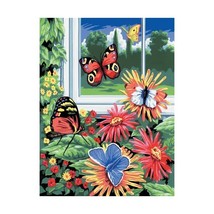 Royal &amp; Langnickel Painting by Numbers A4 Size Butterflies Designed Pain... - $16.00