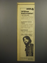 1974 Avon/Equinox Book Advertisement - The Fan Man by William Kotzwinkle - £14.78 GBP