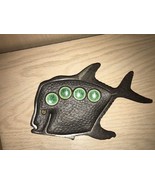 Vintage Fish Metal Art MCM Tile Accents Nautical Beach Water Lego Japan ... - $995.57 MXN