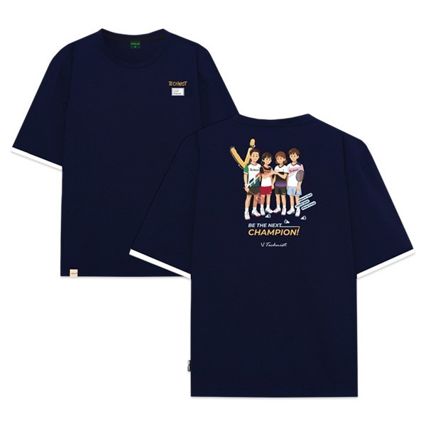 TECHNIST 25S/S Unisex Badminton T-Shirts Sports Casual Tee AsiaFit NWT T... - $48.51