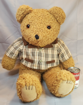 Vintage JC Penney Holiday Collection Brown Teddy Bear Jumbo 26 in. Plush... - £18.65 GBP