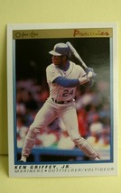 1991 O-PEE-CHEE Premier Ken Griffey Jr Seattle Mariners #56 Baseball Card - £2.36 GBP