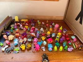 Huge Lot of Mini Mystery Pack Plastic Animals Movie Characters Tiny Furniture an - £15.54 GBP