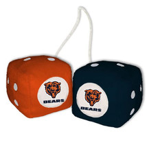 Chicago Bears  3&quot; Fuzzy Dice - NFL - £9.11 GBP