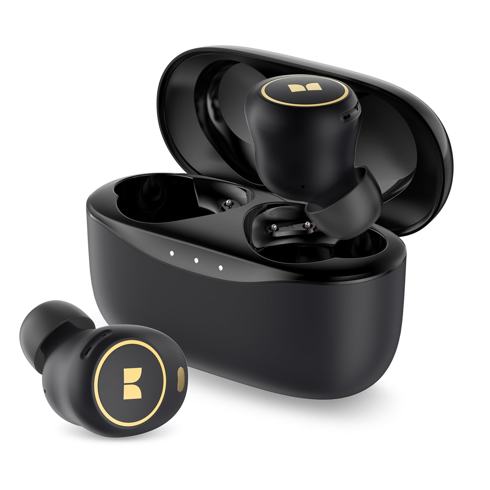 Monster Wireless Earbuds, Achieve 300 AirLinks Headphones Touch Control with Blu