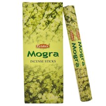 Tridev Mogra Incense Sticks Natural Rolled Masala Agarbatti Fragrance 120 Sticks - £14.12 GBP