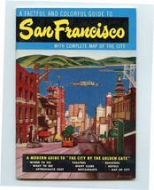 A Factful and Colorful Guide to San Francisco With City &amp; County Map 1964 - £9.49 GBP