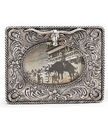 Western Style Photo Frame with Longhorn - £11.73 GBP