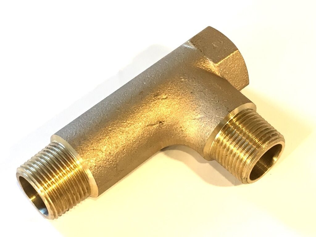 Central Boiler Parts 3/4&quot;MPT X 3/4&quot;FPT X 3/4&quot;MPT Offset Tee (#9624) - $27.45