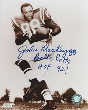 John Mackey Baltimore Colts signed autographed 8x10 photo COA... - £85.65 GBP