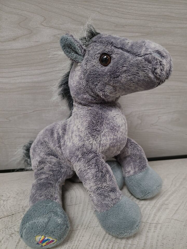 Primary image for Ganz Webkinz Gray Stallion Horse Pony Plush 9" no code