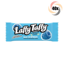 40x Pieces Laffy Taffy Blue Raspberry Taffy Candy Pieces No Artificial Flavors! - £11.07 GBP
