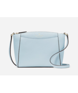 New Kate Spade Monica Pebbled Leather Crossbody Crisp Sky - $1,539.05 MXN