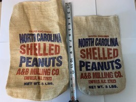 Vintage North Carolina Shelled Peanuts Bags(2) - £15.68 GBP