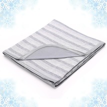 Throw Xl 50&quot;X70&quot;, Cooling Throw Blanket With Double Sided Cold Effect, - £35.07 GBP