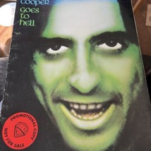 Alice Cooper Goes Pour Enfer Songbook 1976 Songbook Feuille Musique Promo - £137.25 GBP