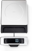 11-Pound Stainless Steel Food Scale From Oxo Good Grips With Pull-Out Display. - £57.47 GBP