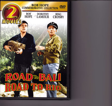 Road To Bali - Road To Rio, Bob Hope, Crosby, Lamour Dvd 200 - £4.66 GBP