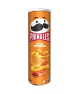 Pringles SWEET PAPRIKA Potato Chips - 185g - Made in Belgium-FREE SHIPPING - £8.95 GBP