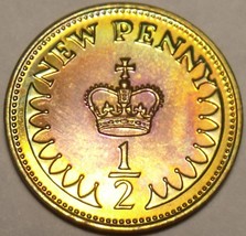 Great Britain Half Penny Proof, 1971~100,000 Minted~Free Shipping - £5.54 GBP