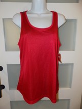 Danskin Reversible Red &amp; Graystone Mesh Tank Size M (8/10) Women&#39;s NEW - £14.19 GBP