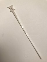 Hilton Hotel Hawaiian Village Swizzle Stick Stir Honolulu Hawaii White - £2.60 GBP