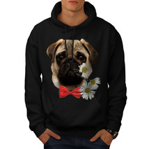 Wellcoda Pug Puppy Admirer Mens Hoodie, Date Casual Hooded Sweatshirt - £25.76 GBP+